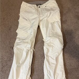 Burton W White Snow Pants
